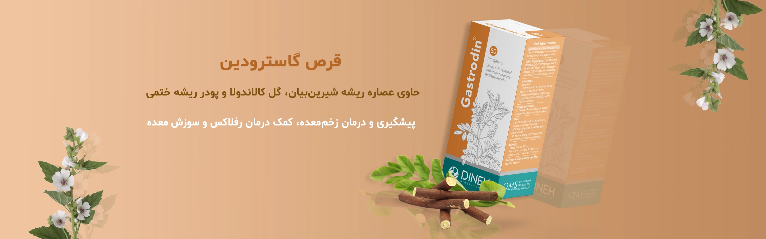 خرید قرص گاسترودین دینه