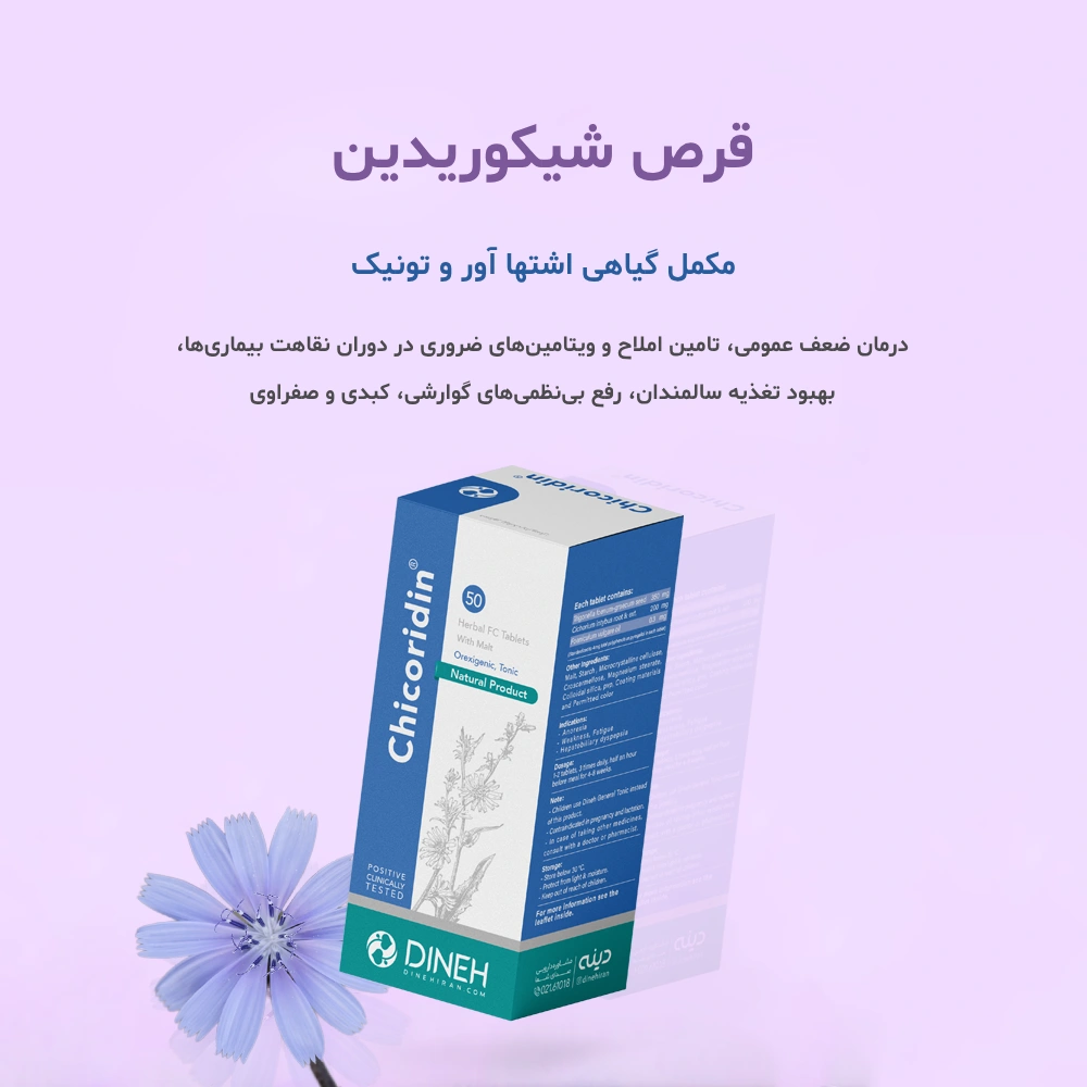 خرید قرص شیکوریدین دینه