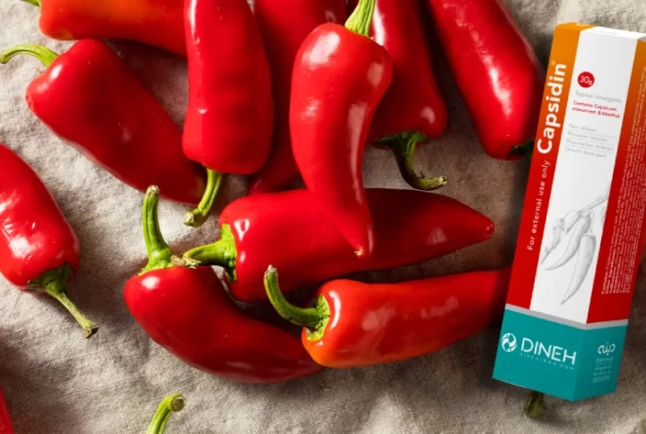 درمان گرفتگی عضلات با کرم ضد درد کاپسیدین