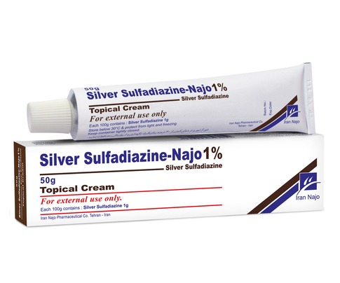 سیلور سولفادیازین Silver Sulfadiazine 