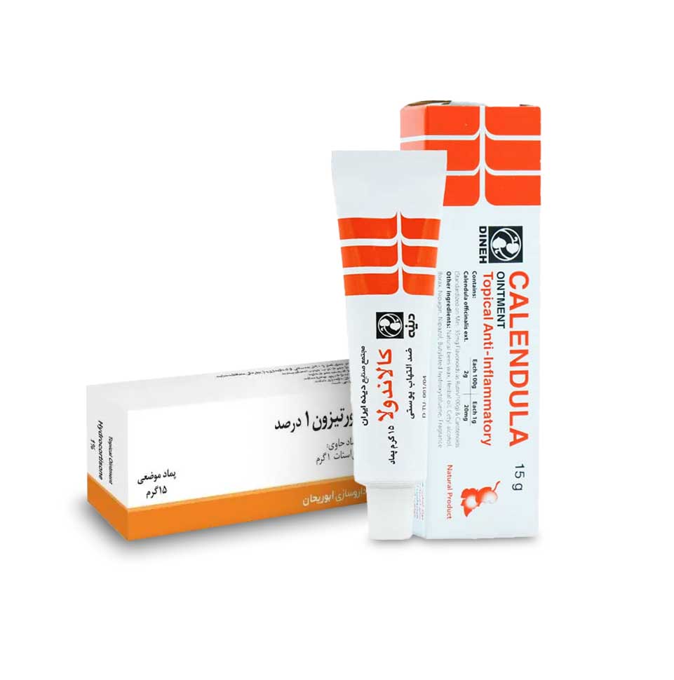 پماد هیدروکورتیزون و کالاندولا