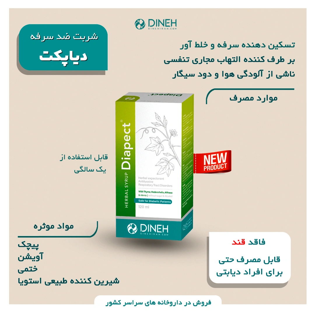 شربت بدون قند دیاپکت