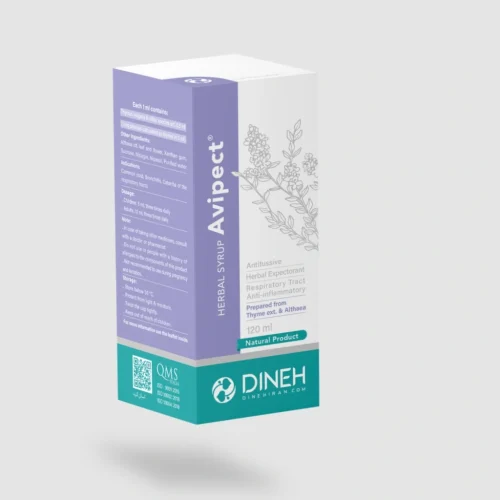 خرید آوی پکت شربت ضد سرفه آویشن شربت گلودرد بزرگسالان